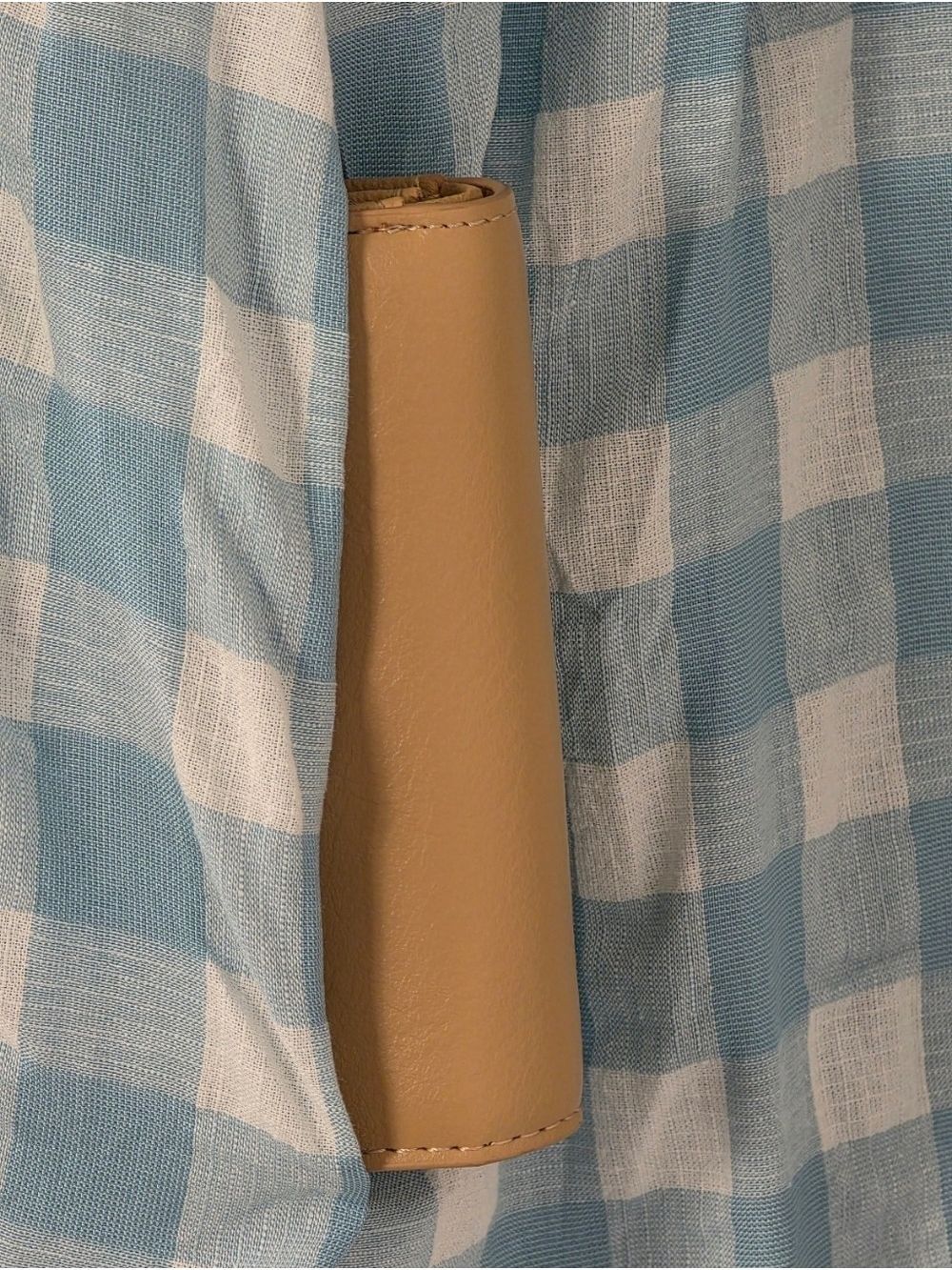 Umgee Blue Gingham Ruffle Midi Dress Small NWT Cottagecore Balletcore - Picture 5 of 8